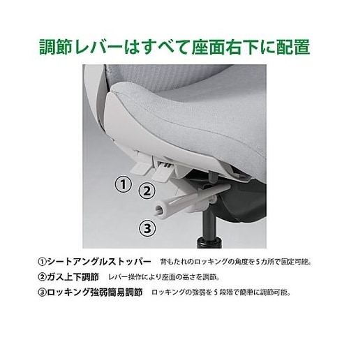 アクト2 背プレーンメッシュ 4D可動肘