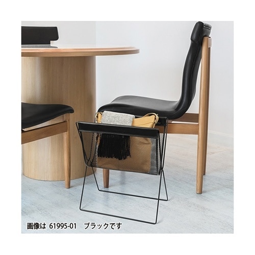 サイドワゴン メッシュ×合皮 ブラック