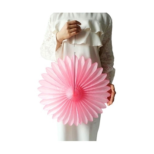 ハニカムラウンドペーパーファン44cm