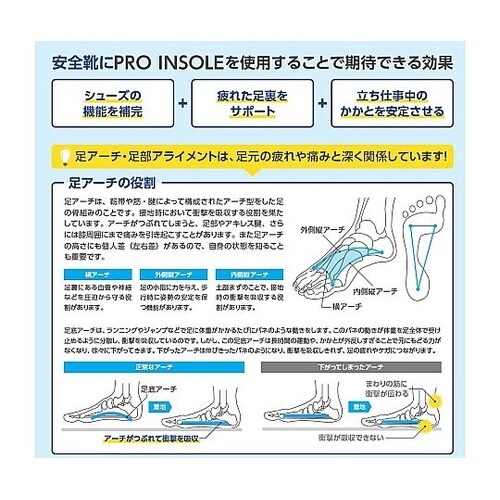 マッスルスーツ PRO インソール LL