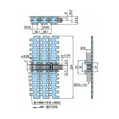 スナップトップチェーン TP−PTS形
