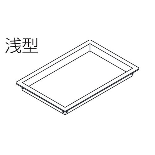 リレイトトレー 浅型64 クリア L8X