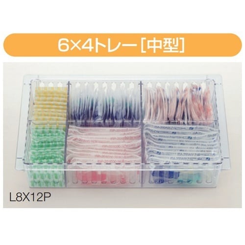 リレイトトレー 中型64 クリア L8X