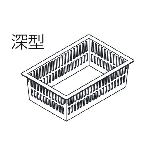 リレイトトレー 深型64 クリア L8X