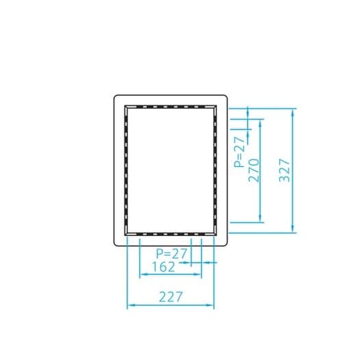 リレイトトレー 中型34 クリア L8X