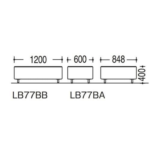 ルート2(LB77)ベンチ オリーブグリ