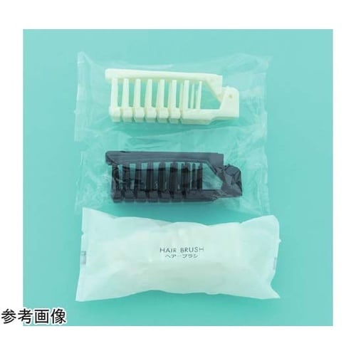 スケルトンブラシ 白 マット白袋入 1箱
