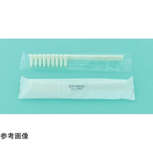 スリムブラシ 0308C 白 透明無地袋