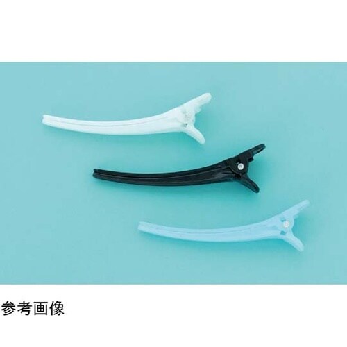 ヘアクリップ 口ばしタイプ ブルー 1箱