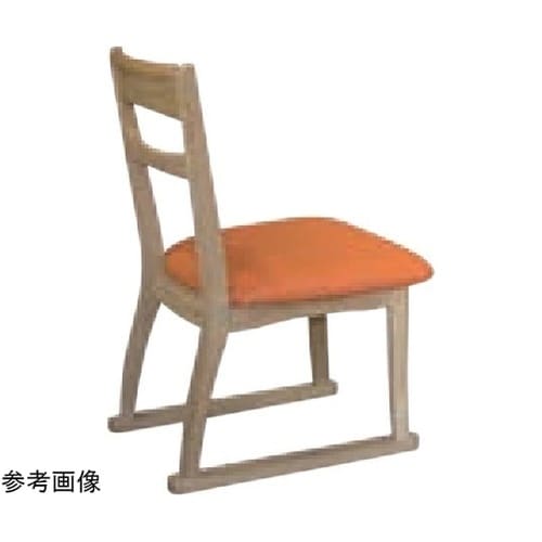 宴楽椅子 チェア レザー張り 470×5