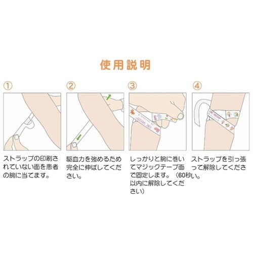 ビーアイシー使い捨て駆血帯 KIDS用