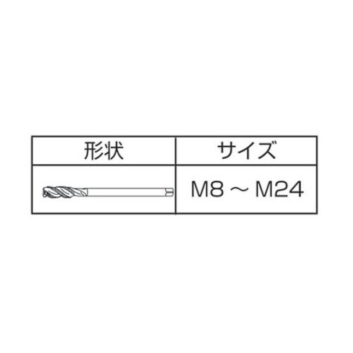ステンレス鋼用スパイラルタップ SU−S