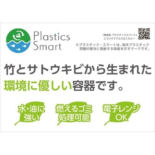 605994 竹バガスどんぶり500枚入