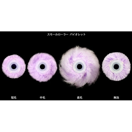 スモールローラー短毛 1インチ 10本入