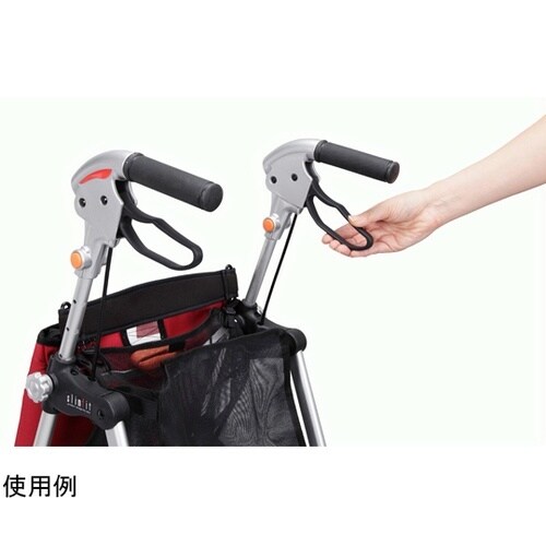 スリムフィット歩行車 スタンダード レッ