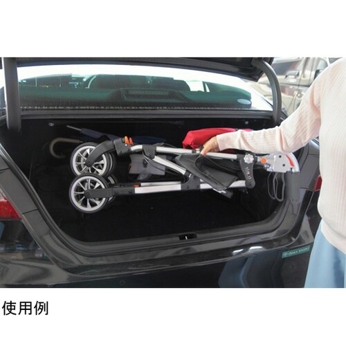 スリムフィット歩行車 スタンダード レッ