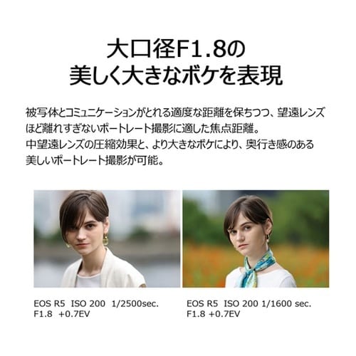 RFレンズ RF135mm F1.8L