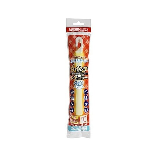 防災用ルミカライト 高輝度イエロー 5本