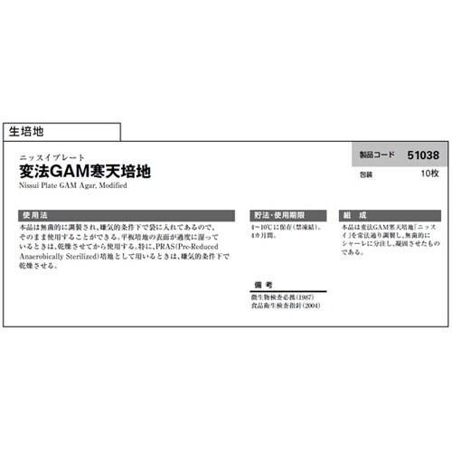 アキュレート(TM)変法GAM 10枚