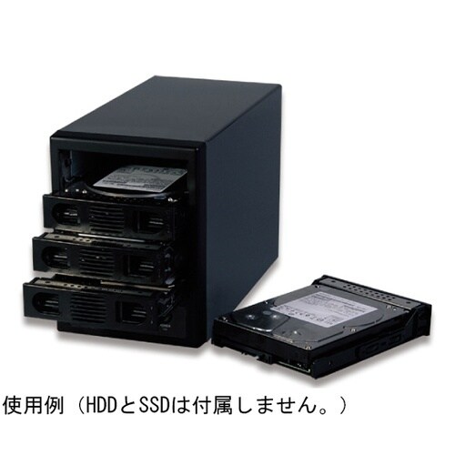 SATA3.5/2.5インチ HDD4台