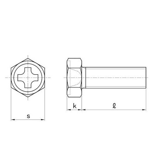 クロメ−ト(+)アプセット小ネジ 6×6