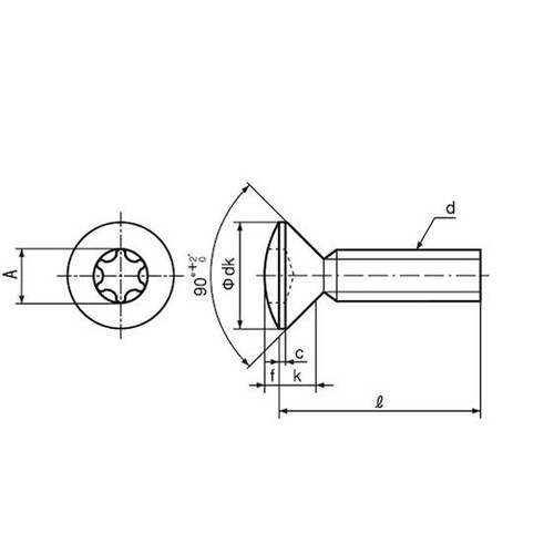 ステン TRX丸皿小 4×10 (100