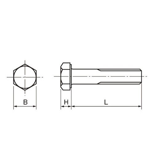 六角ボルト(UNC G−5 8−16X2