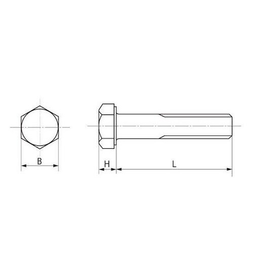 ステン六角ボルト(UNF 1/4−28×