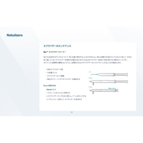 ICP、ICP−MS用ガラスネブライザー