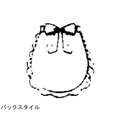 エプロン ホワイト LL 巾51 JT4