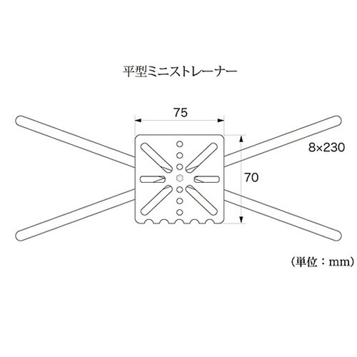 TS ストレーナー 平型ミニ