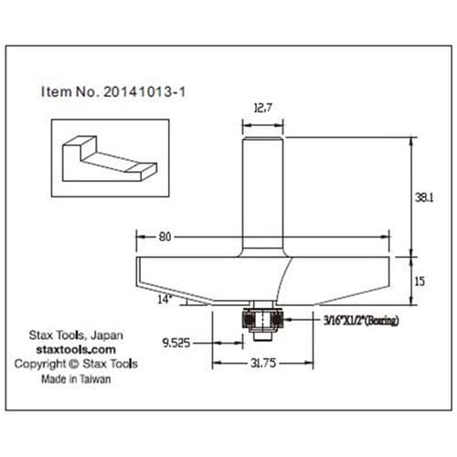 Raised Panel bit パネル