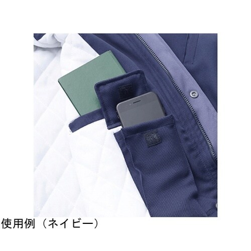 防寒パイロットジャンパー パープル L