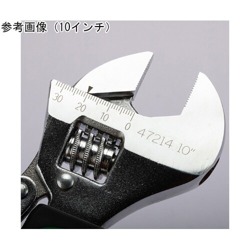 ロック付モンキーレンチ 10インチ (2
