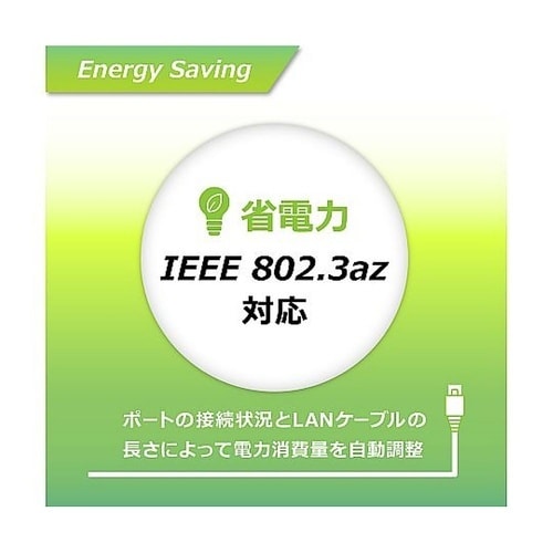 ギガビットイーサネットスイッチングハブ