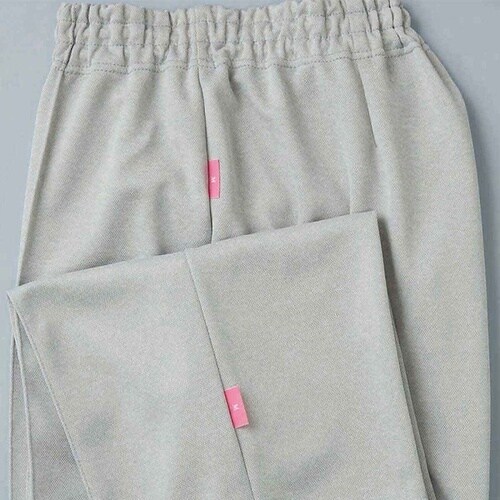 フライス付パンツ シルバーモク LL(股