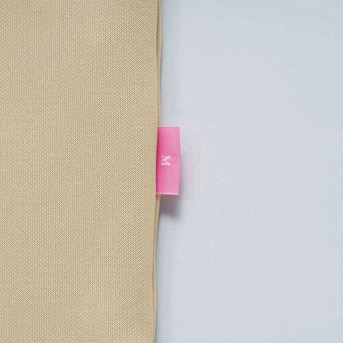 前開きシャツ グレー×ワイン M(身丈6