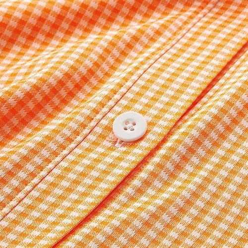 マタニティワンピース オレンジ L(身丈