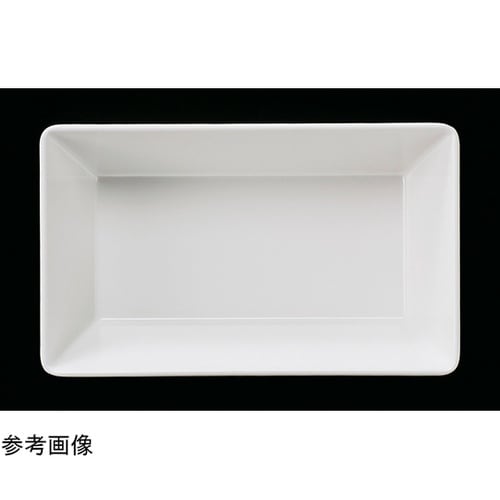 メラミン 50cm 長角深盛皿 ホワイト