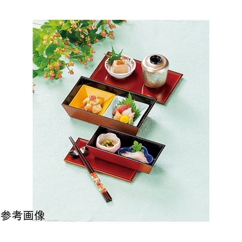 三鈴弁当 二段セット 春慶SL 裏黒 2