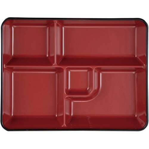 9寸 長角渕木目弁当 パール笹(蓋親)