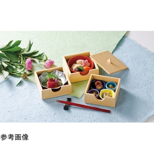 木製のぞき松花堂 親白木 2128607