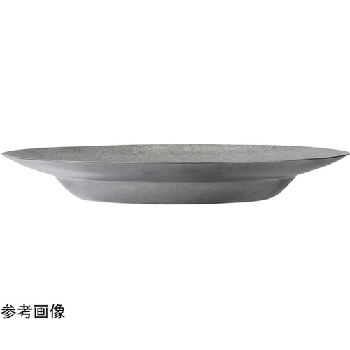 φ210 ステンクープ皿(スモーク銀)