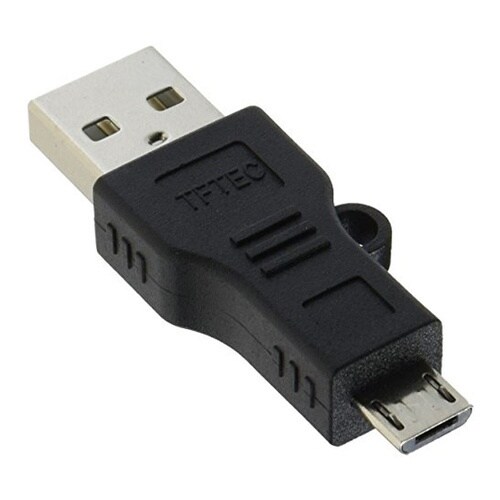 変換プラグ USB A(オス)→micr