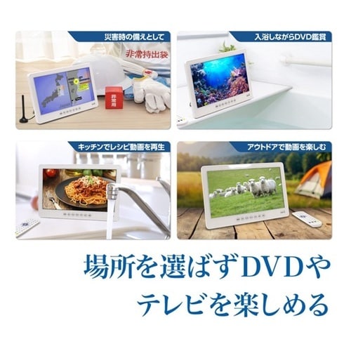 14インチ防水地デジDVDプレーヤー O