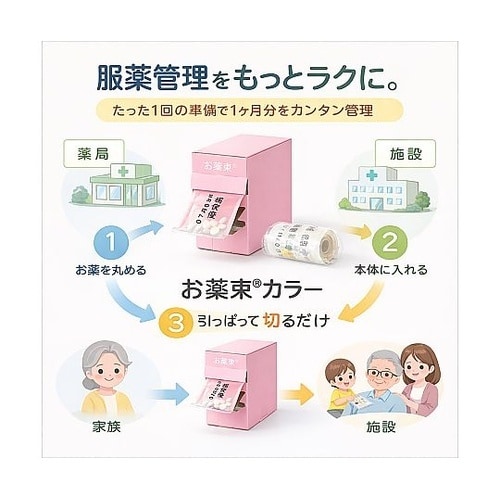 お薬束 イエロー 1ケース(20個入)