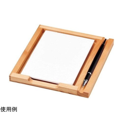 メモトレイ 木製 ナチュラル 52077
