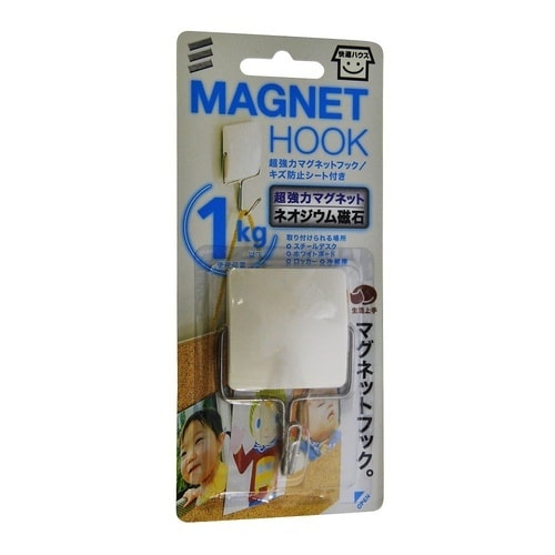 超強力マグネットフック 1kg 1セット
