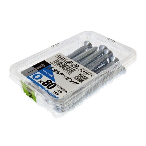 さらタッピング 6×80 1セット(15