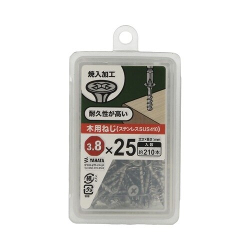 ステン木用ねじ410NP 3.8×25